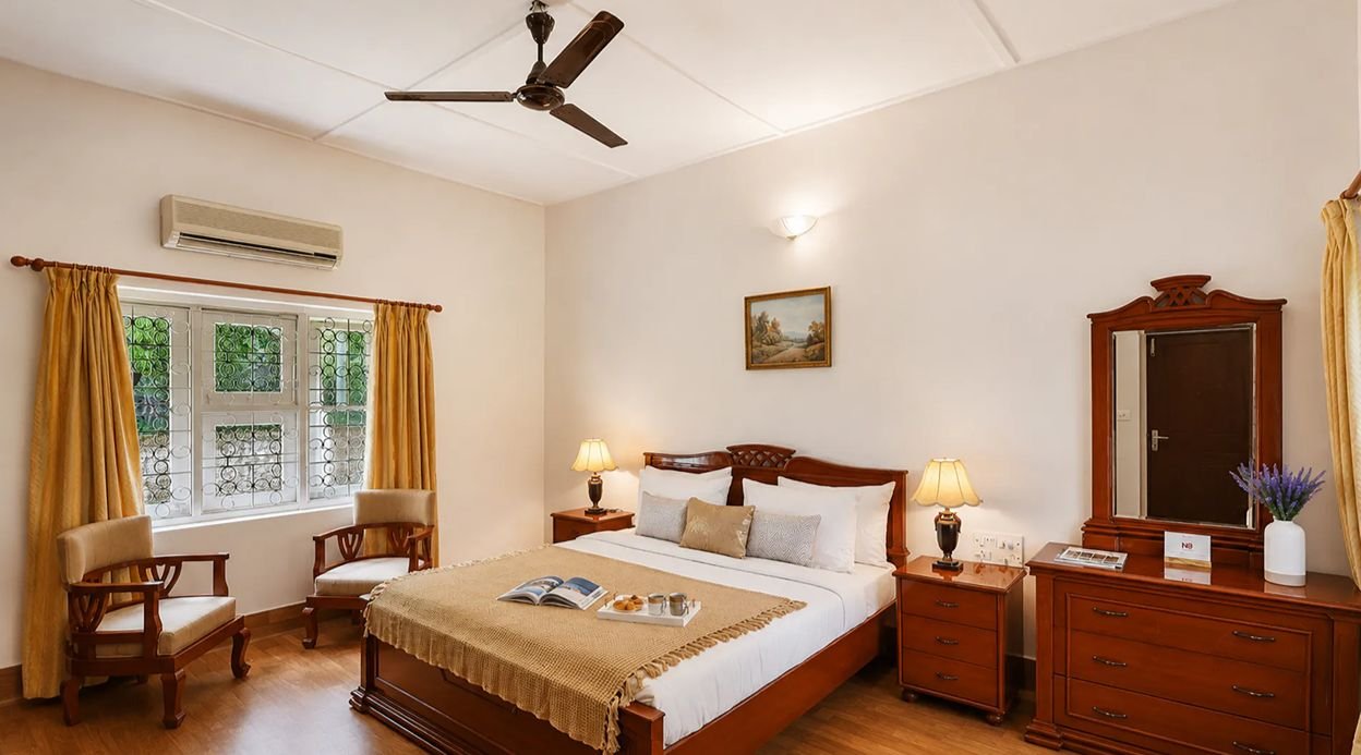 Blue Mountains | 3-BHK Pet-Friendly Retreat Amid Coffee Plantations with Verandah Sit-Out