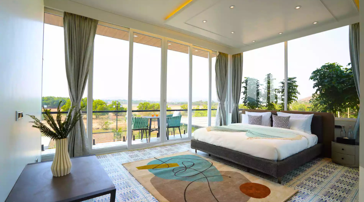 Meraki Villa 5-BHK Glass Villa With Private Pool, Balcony & Gazebo