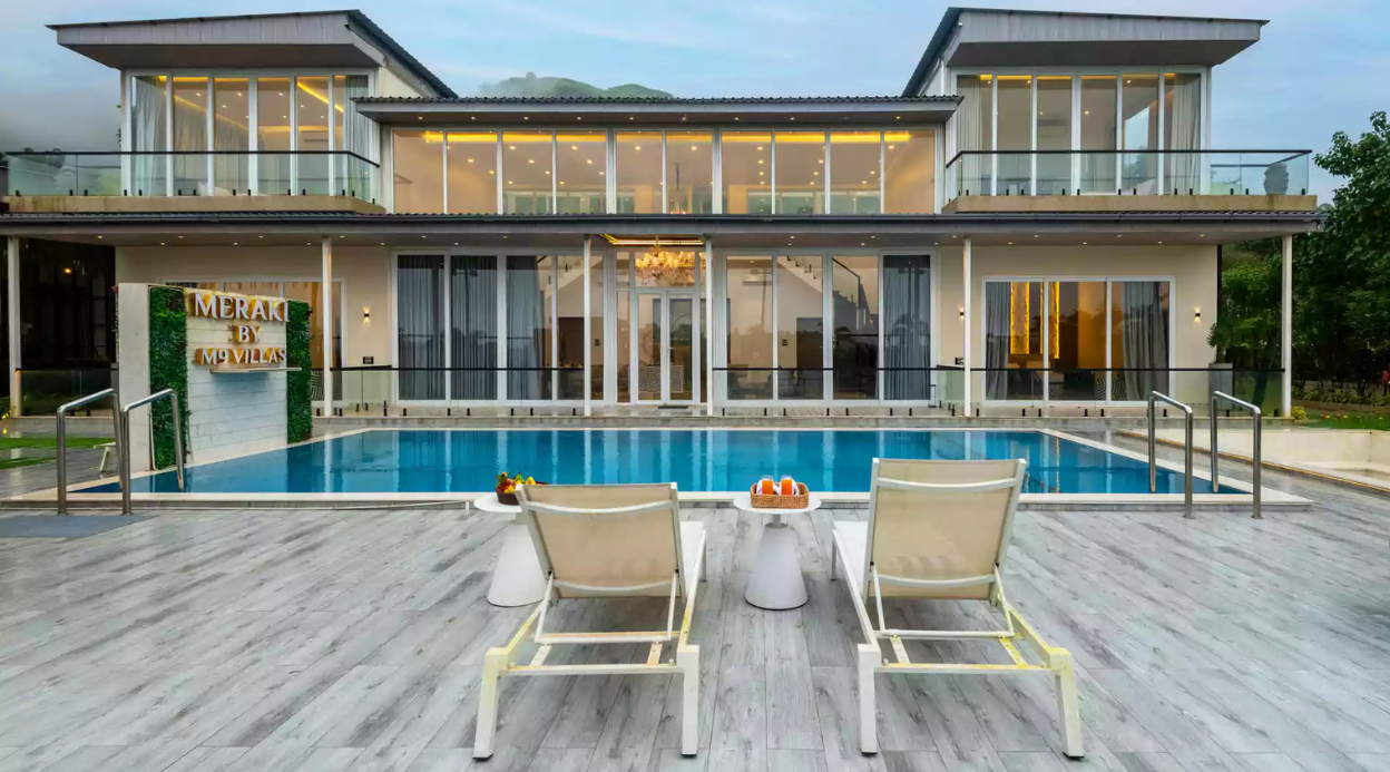 Meraki Villa 5-BHK Glass Villa With Private Pool, Balcony & Gazebo
