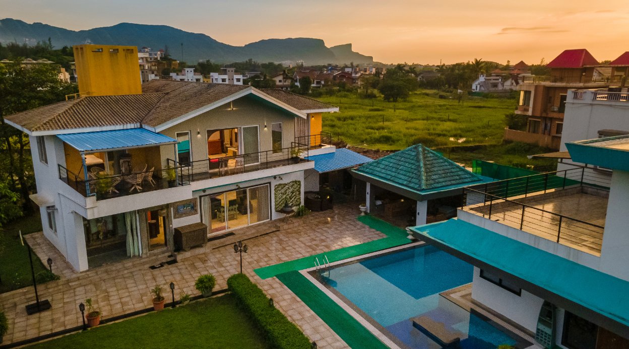 Karhan Villa | 3-BHK Luxury Villa | With Pvt Pool In Lonavala