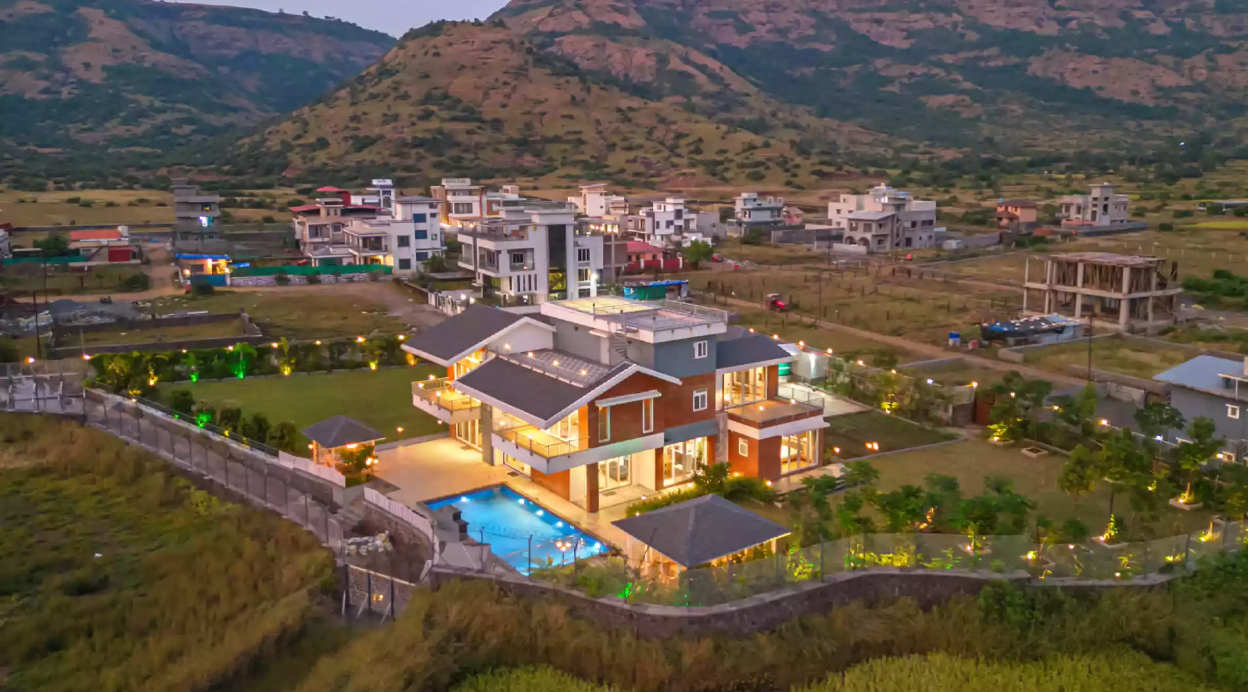 Nimishka Villa 5-BHK Haven, Pvt Pool, Lavish Garden & Scenic Views