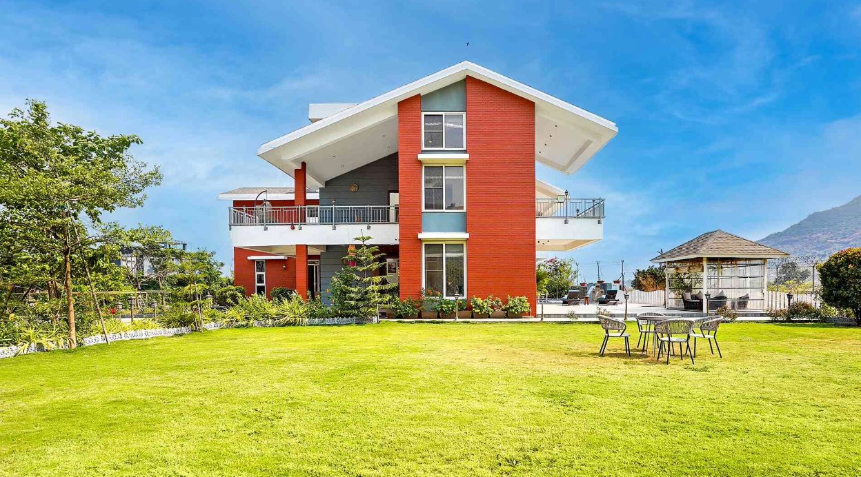 Nimishka Villa 5-BHK Haven, Pvt Pool, Lavish Garden & Scenic Views