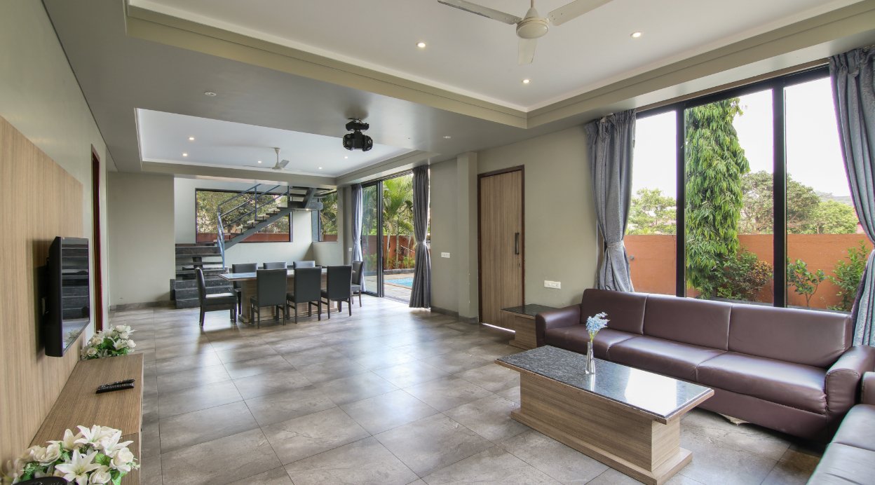 Grey Stone Villa | 4-BHK Villa | With Pvt Pool In Lonavala