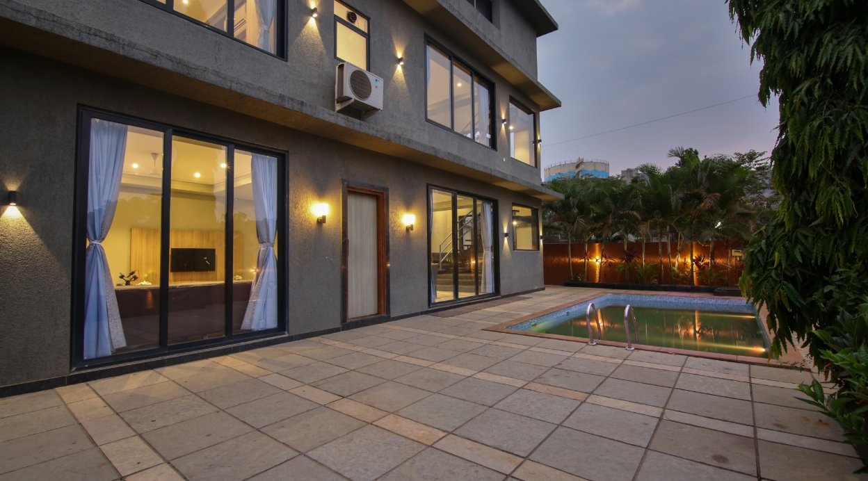 Grey Stone Villa | 4-BHK Villa | With Pvt Pool In Lonavala
