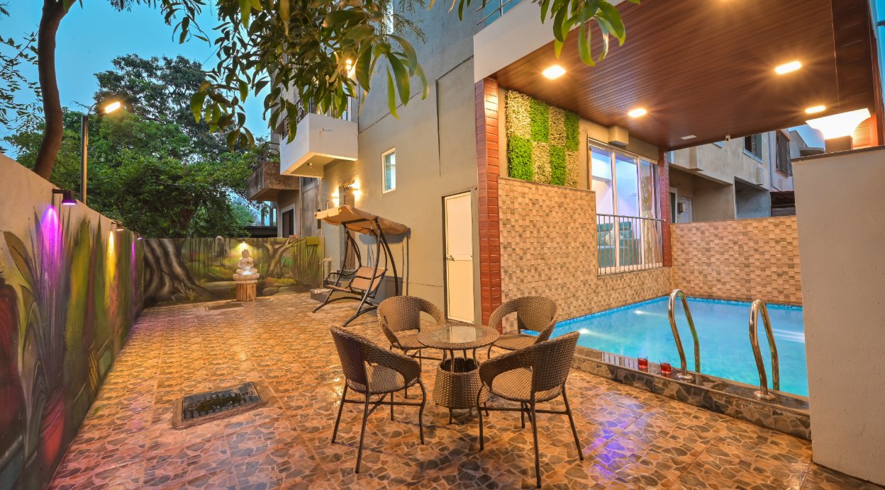 HashTag Villa | 2-BHK Villa | With Pvt Pool In Lonavala