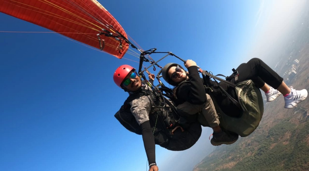 Paragliding | Special Acro Tandem In Kamshet