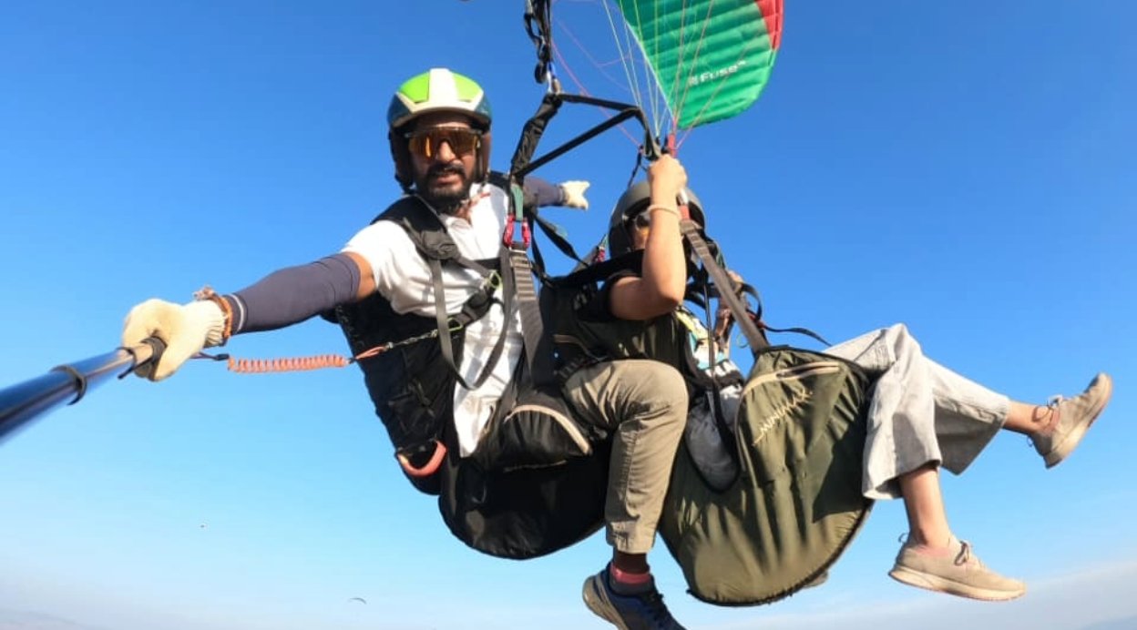 Paragliding | Special Acro Tandem In Kamshet