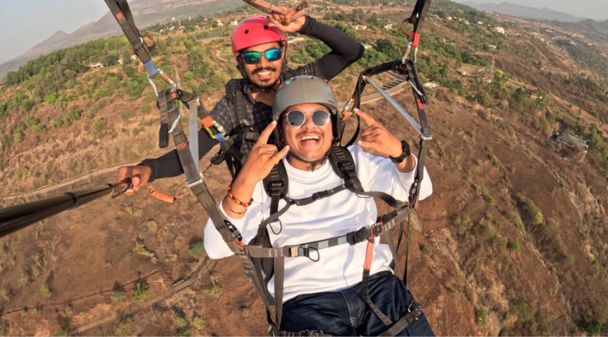 Paragliding | Bliss Joy Tandem In Kamshet (Weekdays)