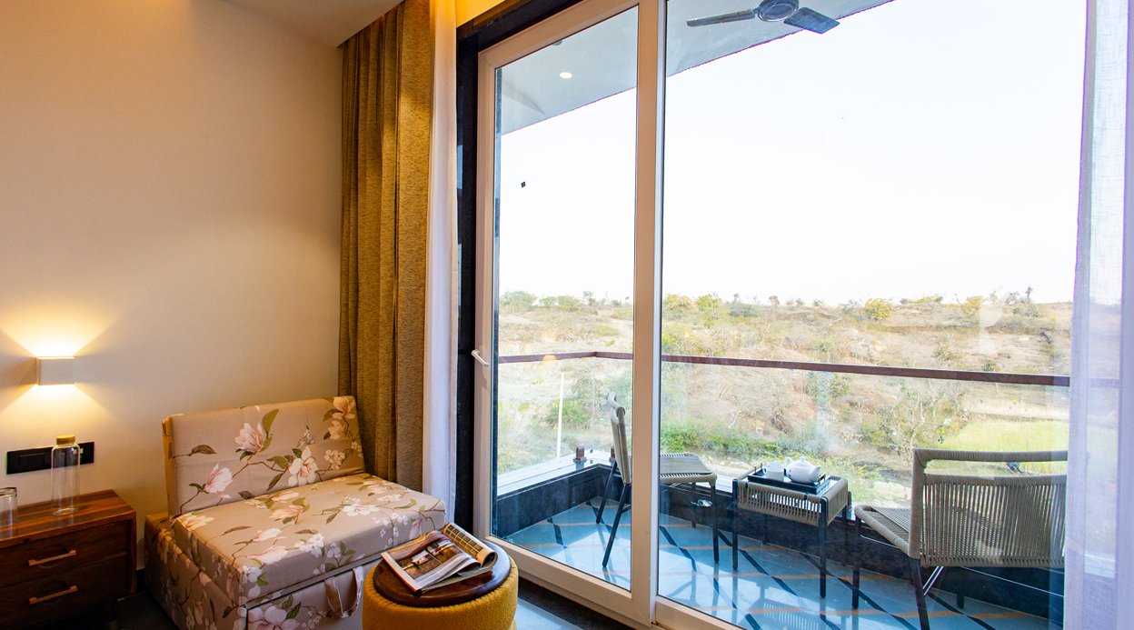 Godan Terra Estate | 10-BHK Riverside Retreat with Pool, Garden, Elevated Gazebo in Nature & Mountain Views