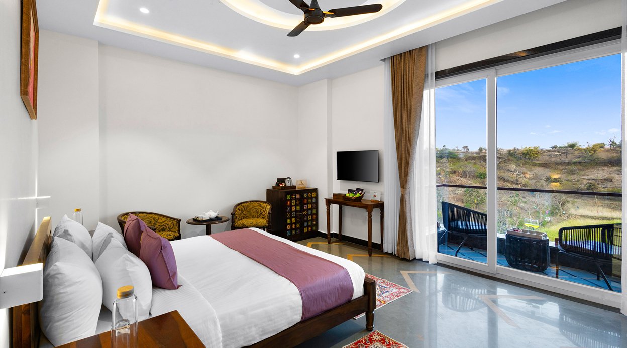 Godan Terra Estate | 10-BHK Riverside Retreat with Pool, Garden, Elevated Gazebo in Nature & Mountain Views