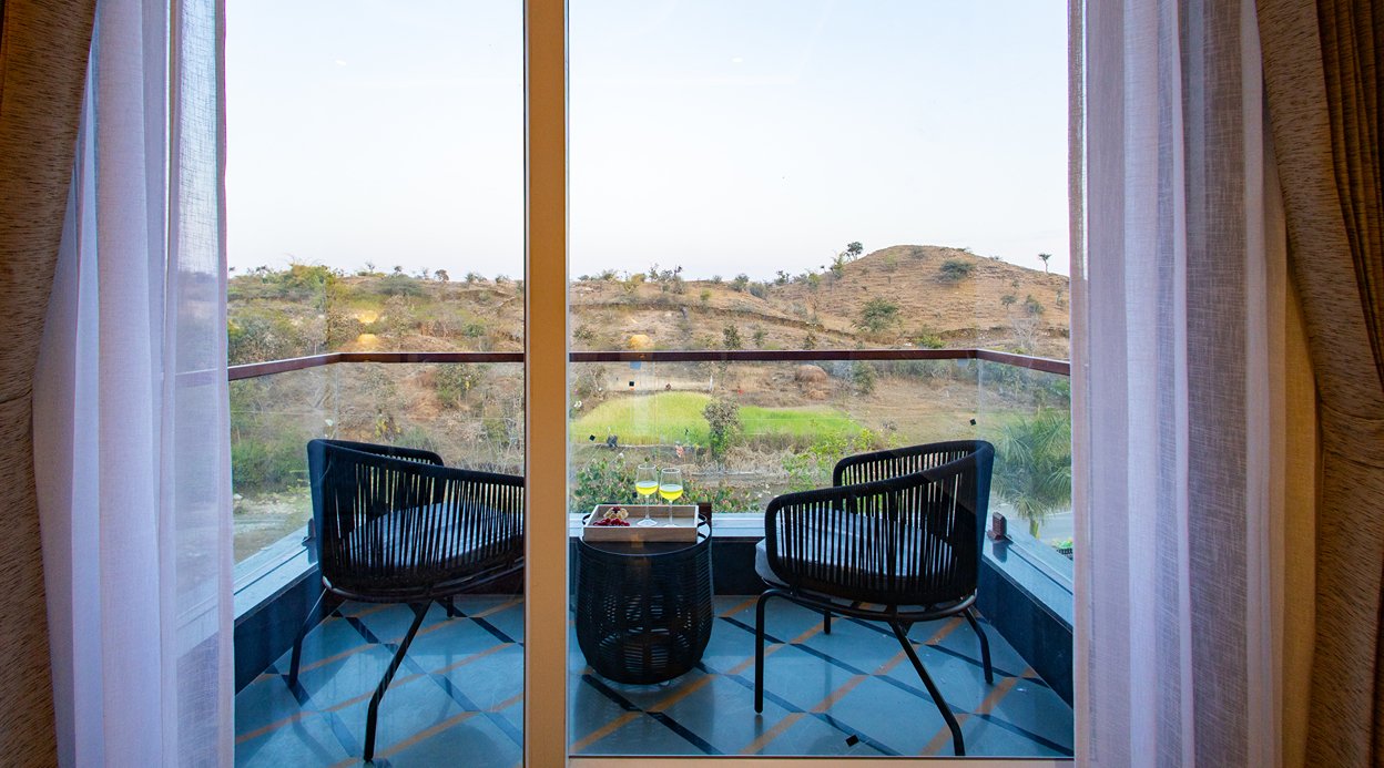 Godan Terra Estate | 10-BHK Riverside Retreat with Pool, Garden, Elevated Gazebo in Nature & Mountain Views
