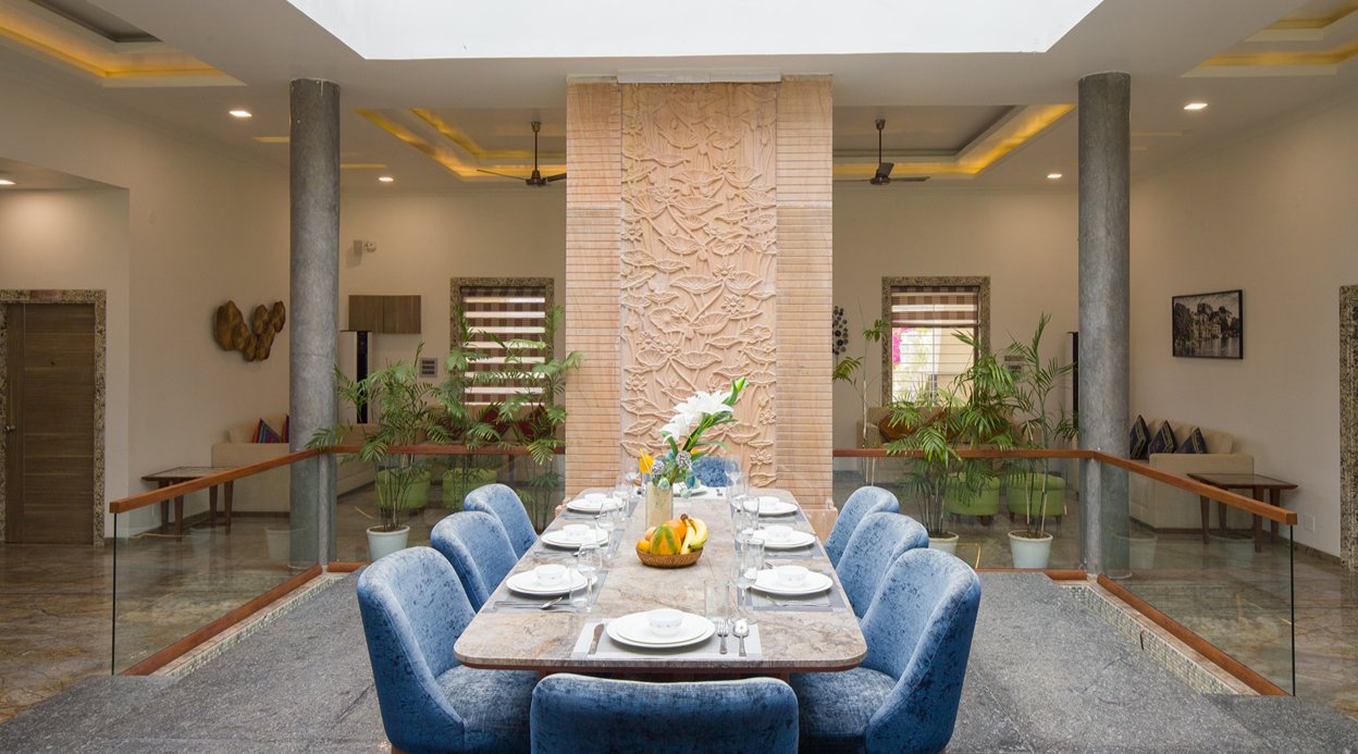 Shourya Celesta | Charming Hilltop 3-BHK Villa With Private Pool, Garden & Terrace