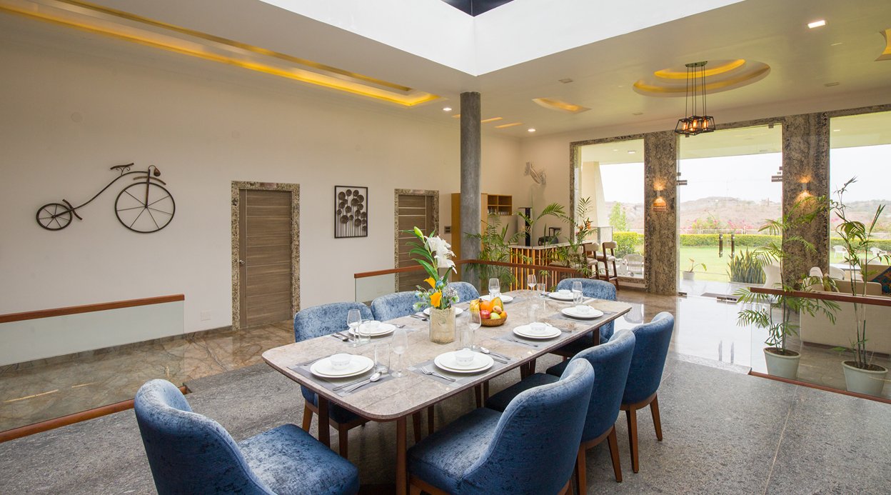Shourya Celesta | Charming Hilltop 3-BHK Villa With Private Pool, Garden & Terrace