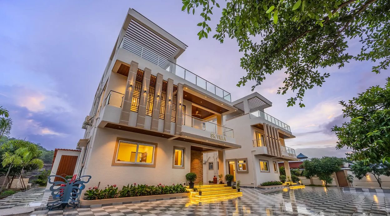 SK Villa | 4-BHK Retreat with Private Pool, Sit-Out & 360° Panoramic Views, Near Korigad Fort