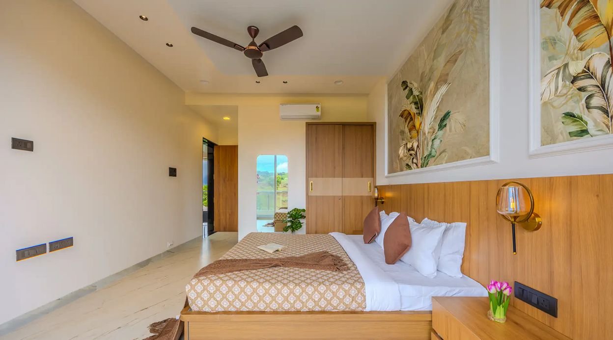 SK Villa | 4-BHK Retreat with Private Pool, Sit-Out & 360° Panoramic Views, Near Korigad Fort