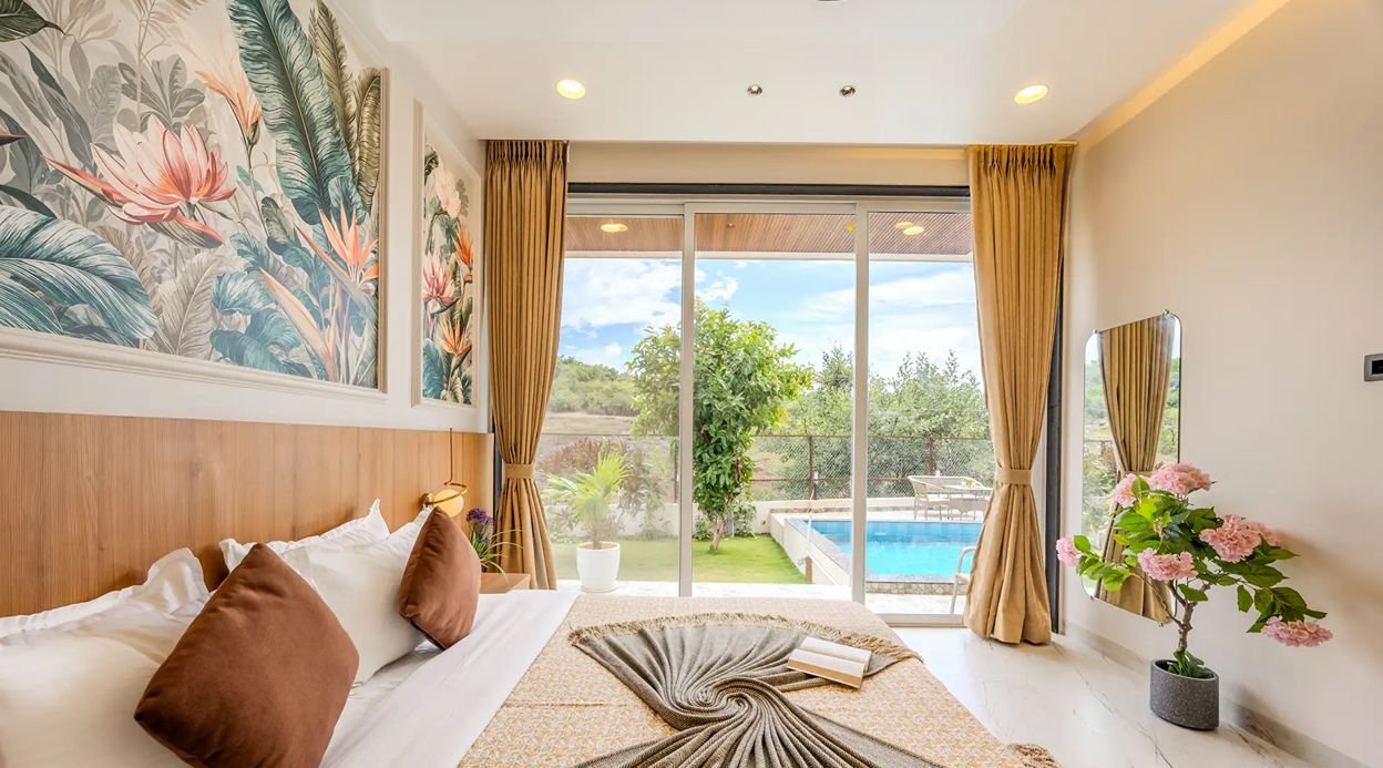 SK Villa | 4-BHK Retreat with Private Pool, Sit-Out & 360° Panoramic Views, Near Korigad Fort