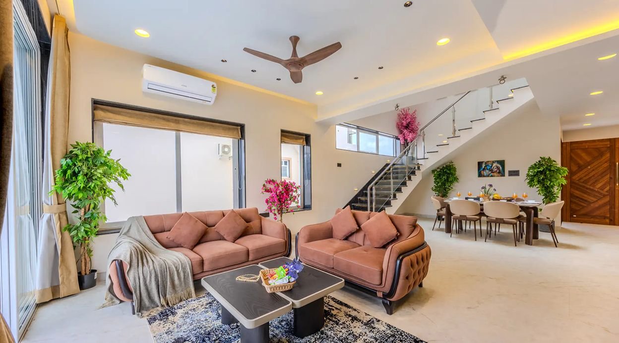 SK Villa | 4-BHK Retreat with Private Pool, Sit-Out & 360° Panoramic Views, Near Korigad Fort
