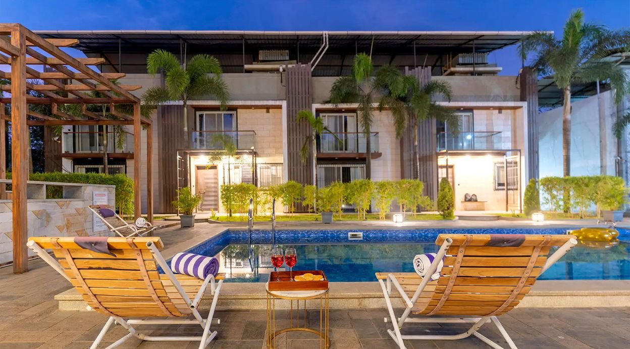 Rosalia | 3-BHK Villa With Shared Pool and Lawn