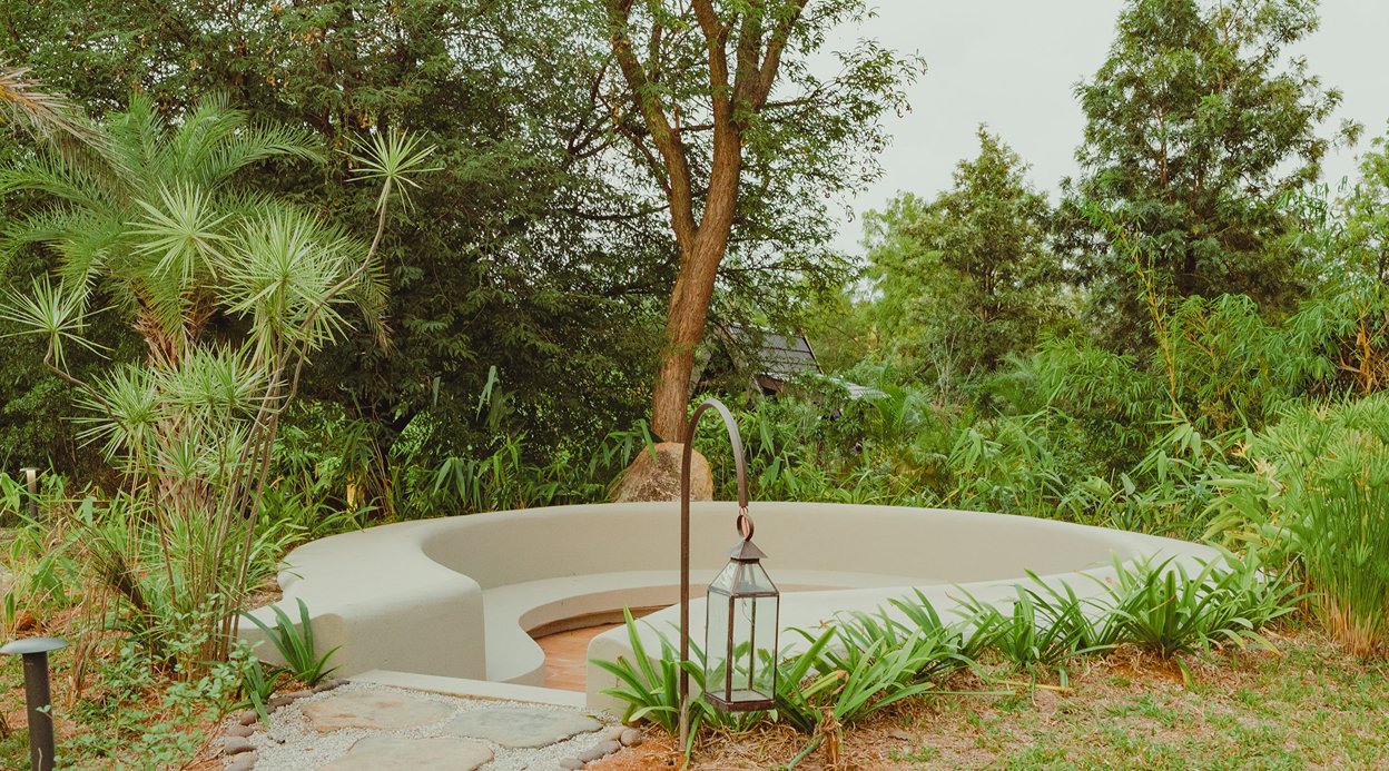 Ananta Bliss Taksu | 2-BHK Pet-friendly Villa On 1-Acre of Land with Shared Pool, Gazebo & a Firepit Lounge