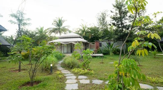 Tapovana Avani | Pet-Friendly 2-BHK Villa with Garden, Shared Pool, Gazebo & Firepit Lounge