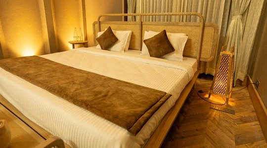 Tapovana Avani | Pet-Friendly 2-BHK Villa with Garden, Shared Pool, Gazebo & Firepit Lounge