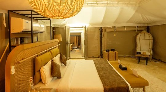 Tapovana Avani | Pet-Friendly 2-BHK Villa with Garden, Shared Pool, Gazebo & Firepit Lounge