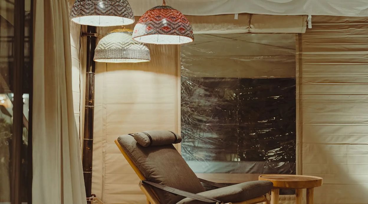 Ananta Bliss Bale | Pet-friendly Tent on 1-Acre with Shared Pool, Sunken Firepit, Gazebo & a Lush Garden