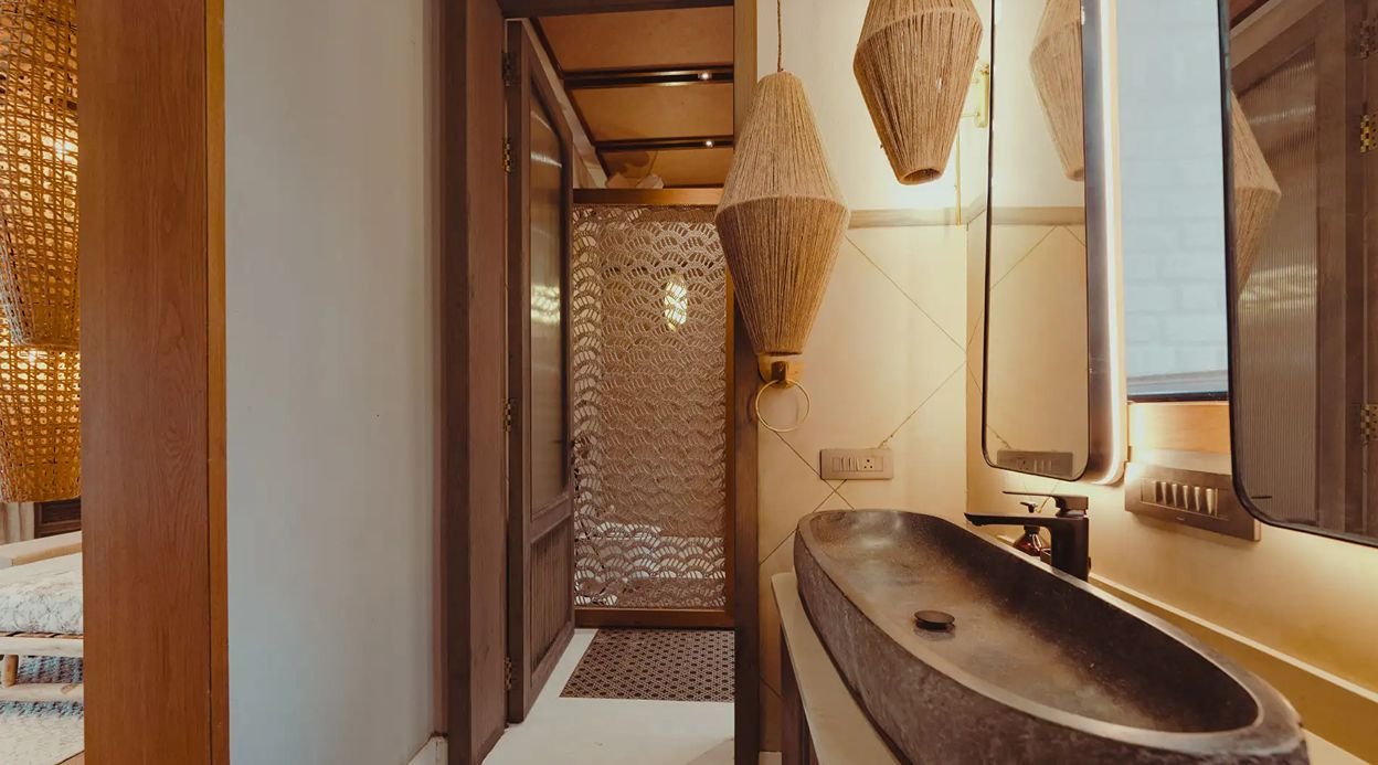 Ananta Bliss Talam | 3-BHK Pet-friendly Villa On 1-Acre of Land with Shared Pool, Firepit, Garden & Gazebo
