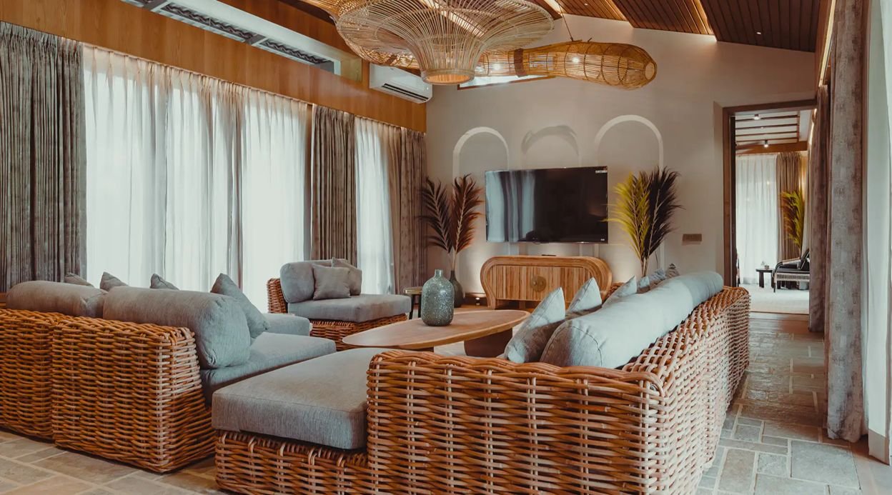 Ananta Bliss Talam | 3-BHK Pet-friendly Villa On 1-Acre of Land with Shared Pool, Firepit, Garden & Gazebo